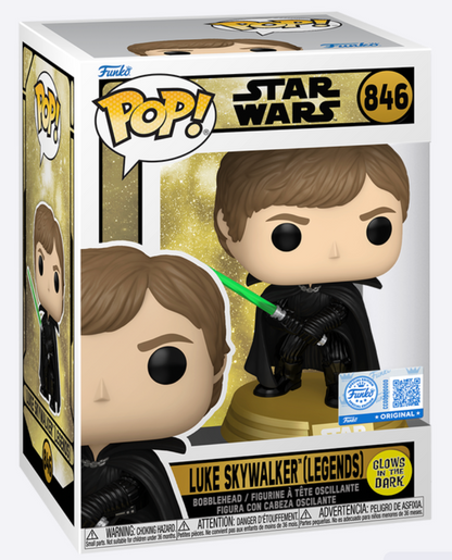 Funko Pop! Star Wars - Luke Skywalker (Legends)(Glow)[Funko Speciality Series]