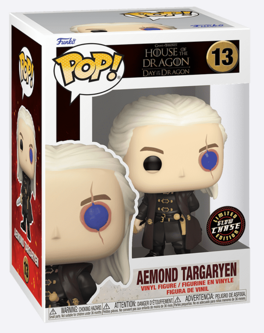 Funko Pop! Television - Aemond Targaryen (Limited Glow Chase)