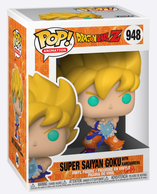 Funko Pop! Animation - Super Saiyan Goku with Kamehameha