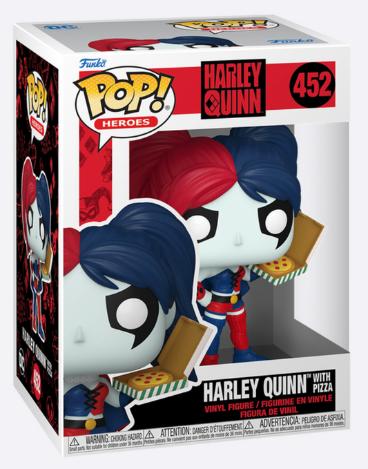 Funko Pop! Heroes - Harley Quinn with Pizza