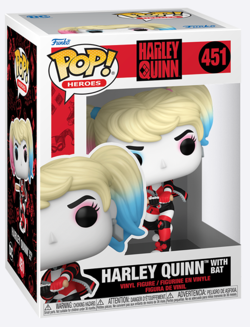 Funko Pop! Heroes - Harley Quinn with Bat