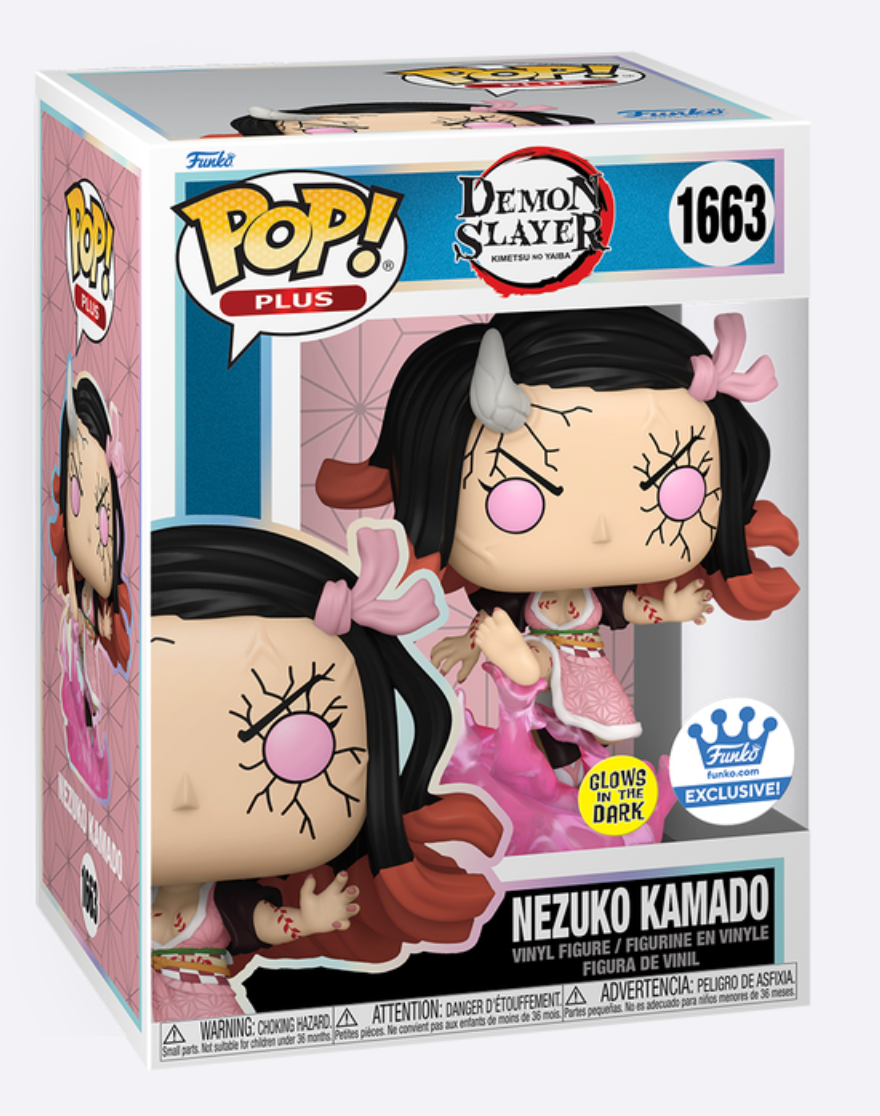 Funko Pop! Animation (Plus) - Nezuko Kamado (GITD)(Funko Shop Exclusive)