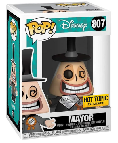 Funko Pop! Disney - Mayor (Diamond Collection)[Hot Topic Exclusive]