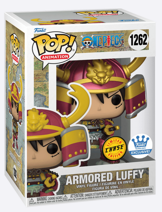 Funko Pop! Animation - Armored Luffy (Limited Chase Edition)(Funko Shop Exclusive)