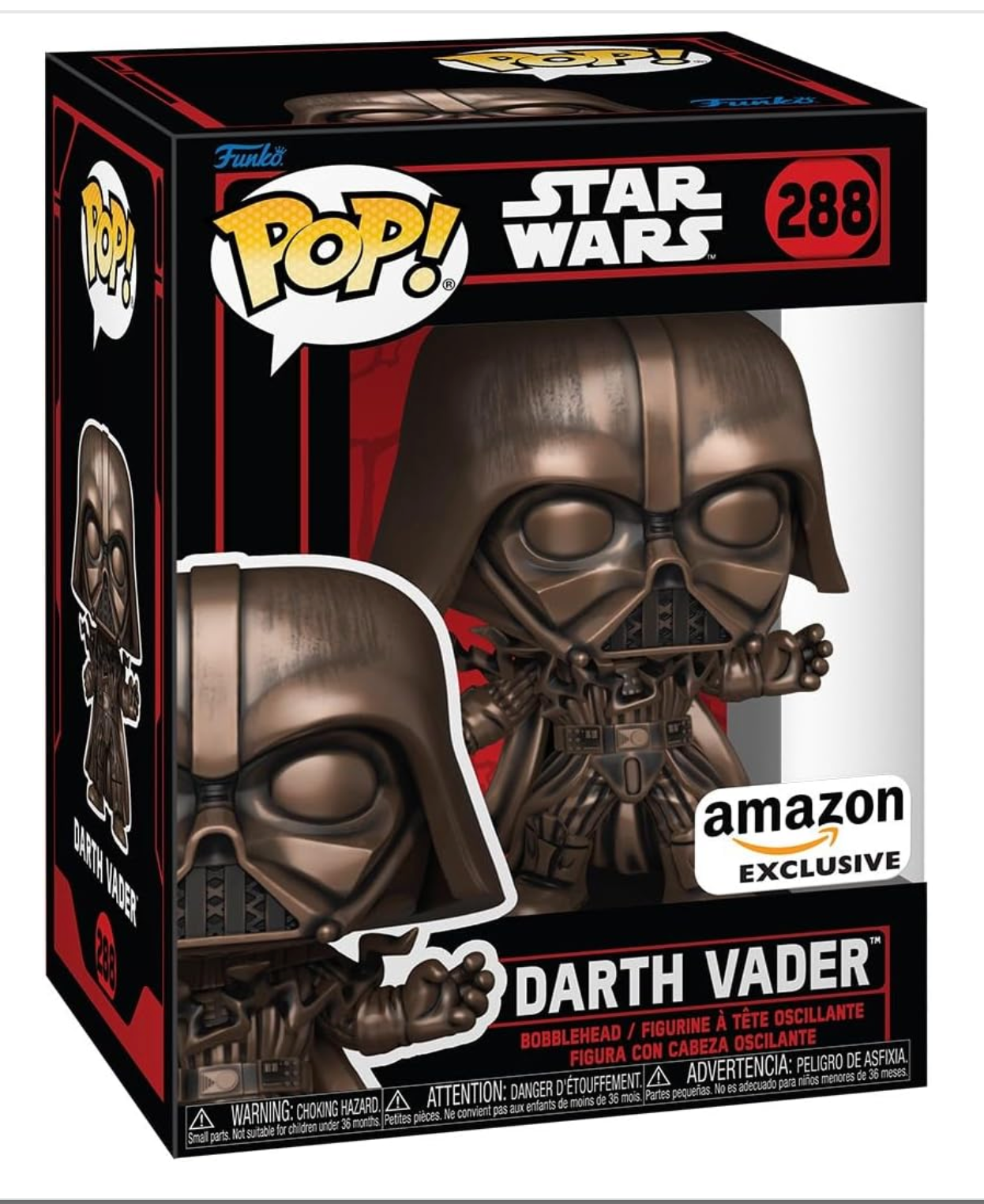 Funko Pop! Star Wars - Darth Vader (Amazon Exclusive)