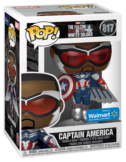 Funko Pop! Marvel - Captain America (Walmart Exclusive)