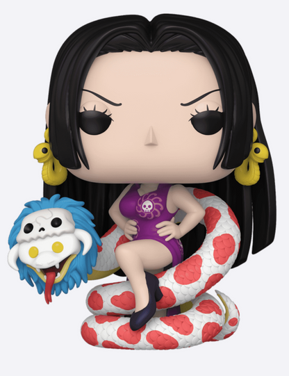 Funko Pop! Animation - Boa Hancock [Plus](Funko Shop Exclusive) + Protector Stack