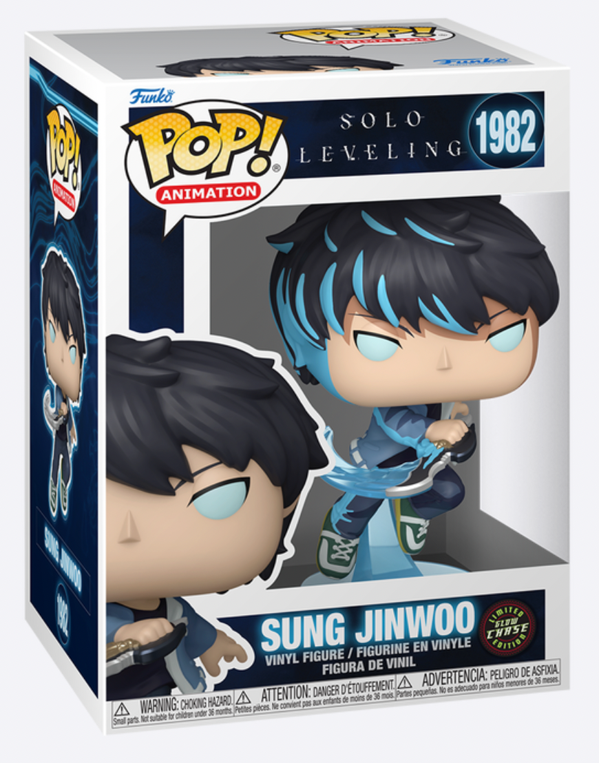 Funko Pop! Animation - Sung Jinwoo [Limited Glow Chase Edition]