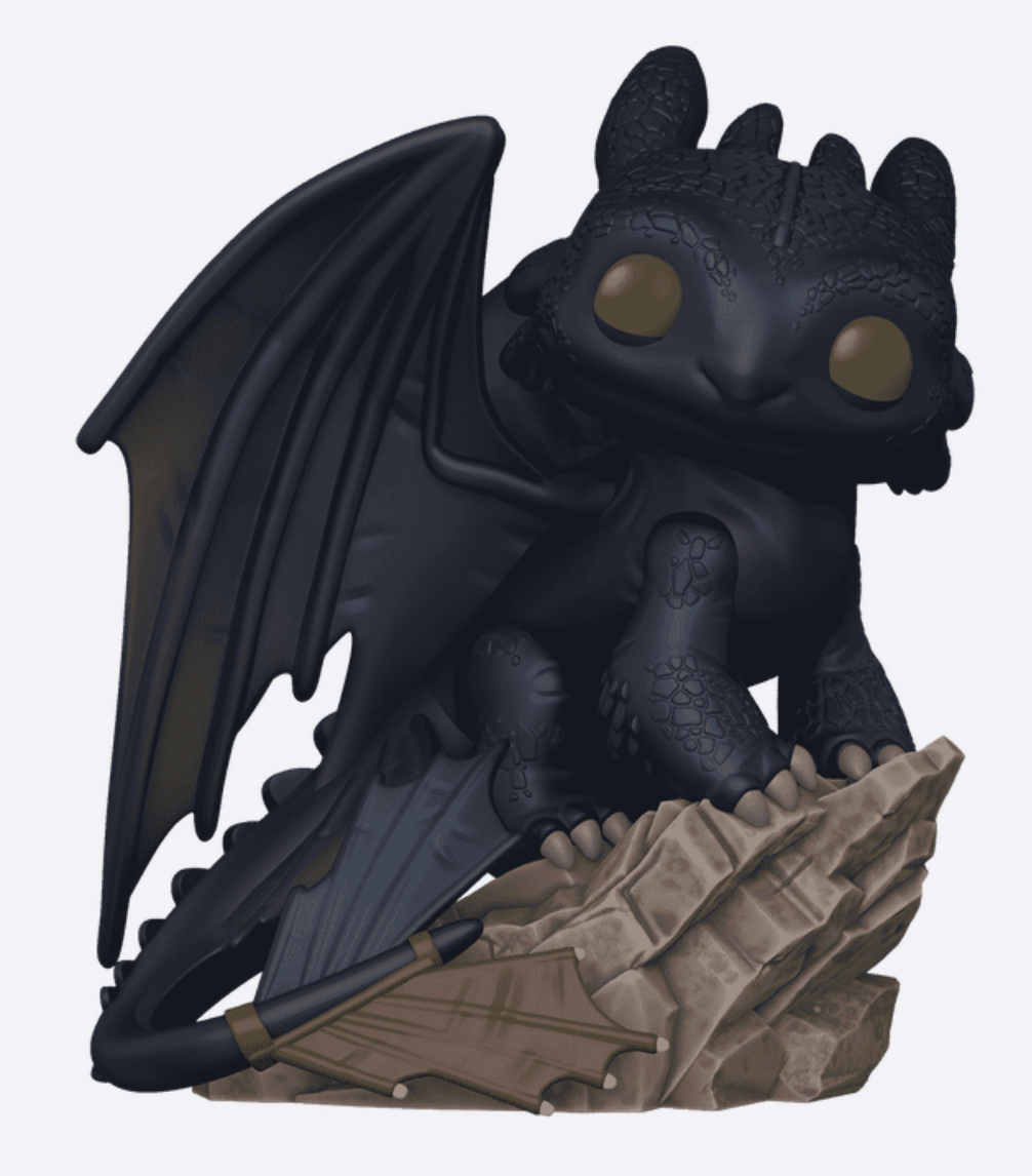 Funko Pop! Deluxe - Toothless (Chimuelo)
