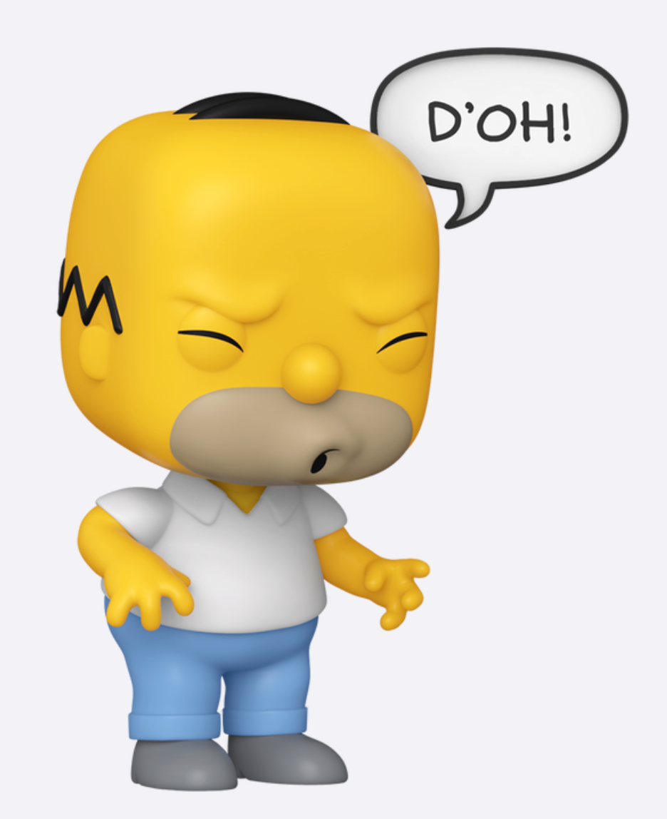 Funko Pop! Television - Homer (D'oh)