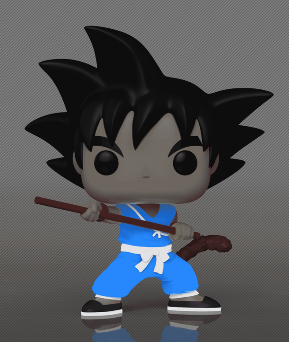 Funko Pop! Animation - Goku with Nyoibo (Glows in the Dark)[AE Exclusive]