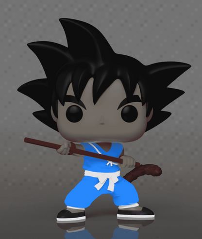 Funko Pop! Animation - Goku with Nyoibo (Glows in the Dark)[AE Exclusive]