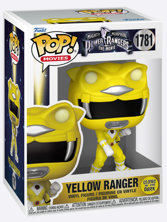 Funko Pop! Movies - Yellow Ranger (Glows in the Dark)