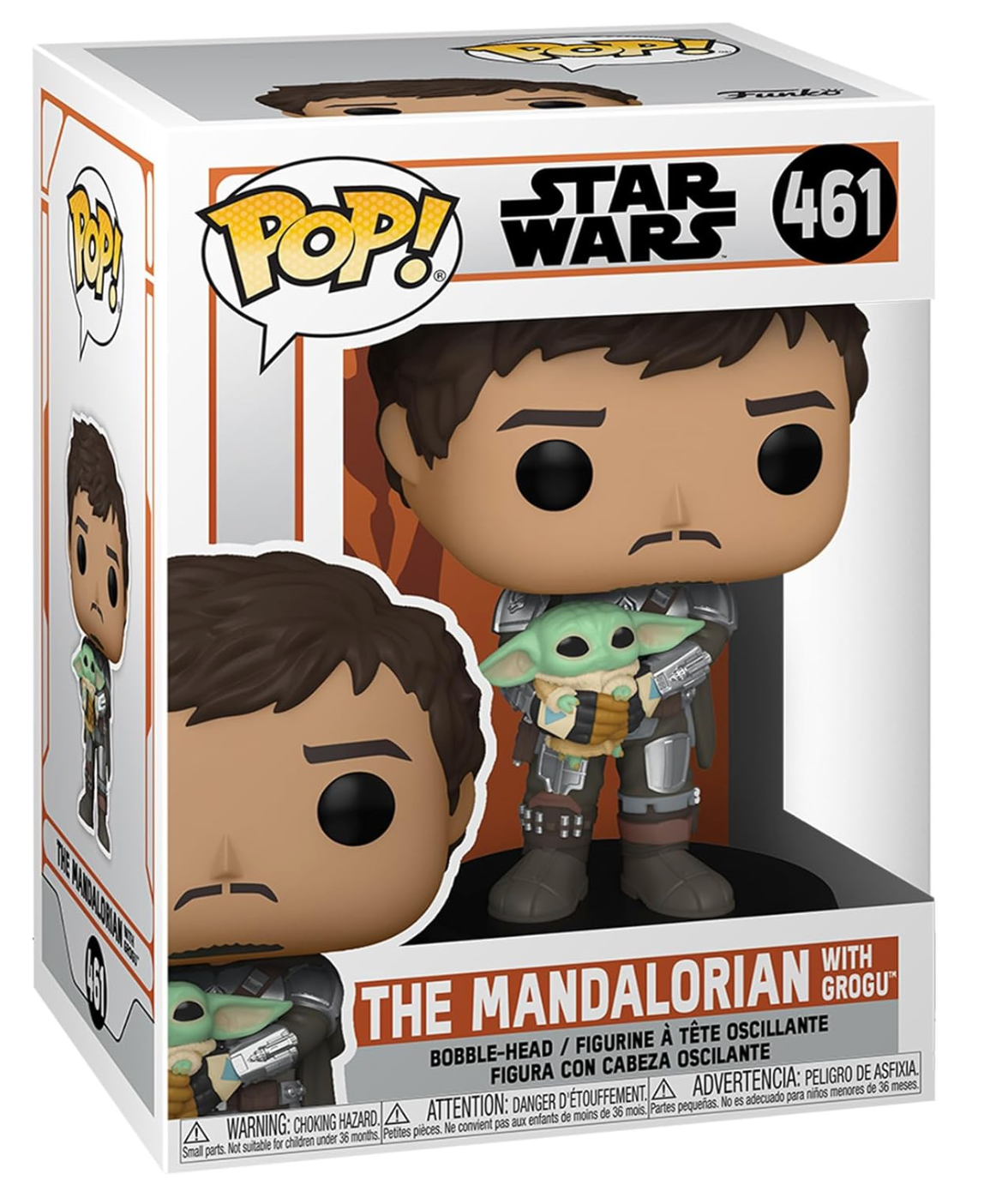Funko Pop! Star Wars - The Mandalorian with Grou