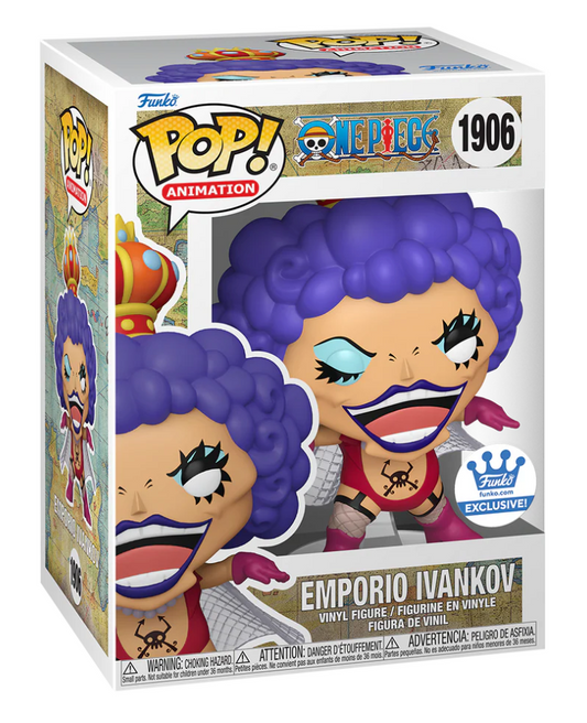 Funko Pop! Animation - Emporio Ivankov (Funko Shop Exclusive) + Protector Stack