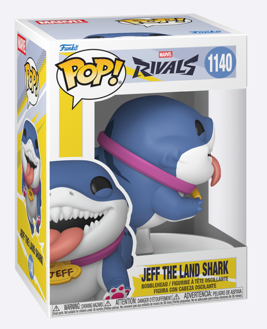 Funko Pop! Games - Jeff The Land Shark (Marvel Rivals)
