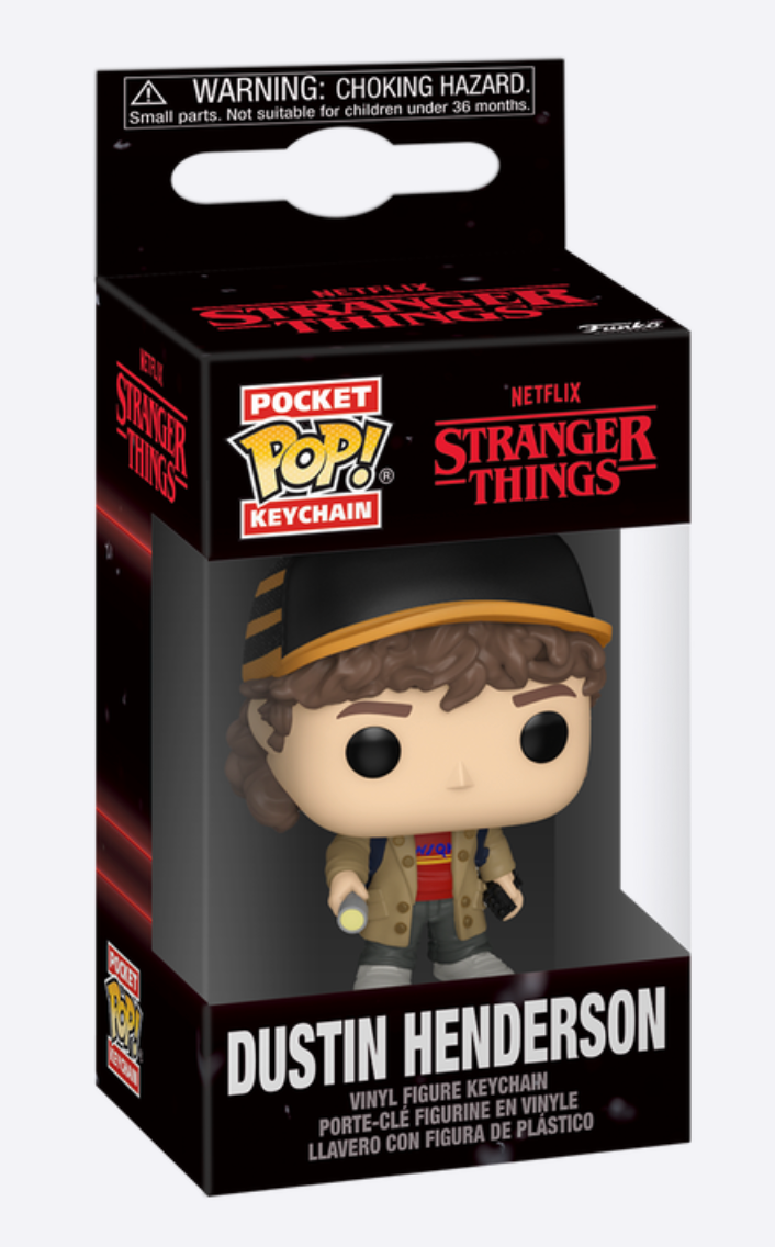 Funko Pop! Keychain - Dustin Henderson