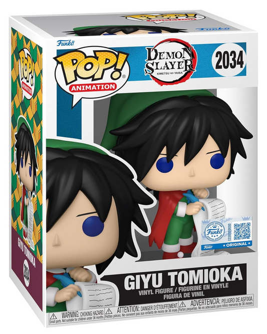 Funko Pop! Animation - Giyu Tomioka (Holiday Outfit)[Amazon Exclusive]