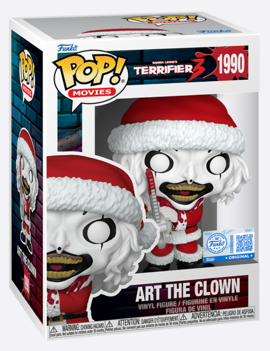 Funko Pop! Movies - Art the Clown with Chainsaw (Bloody)(Funko Shop Exclusive)