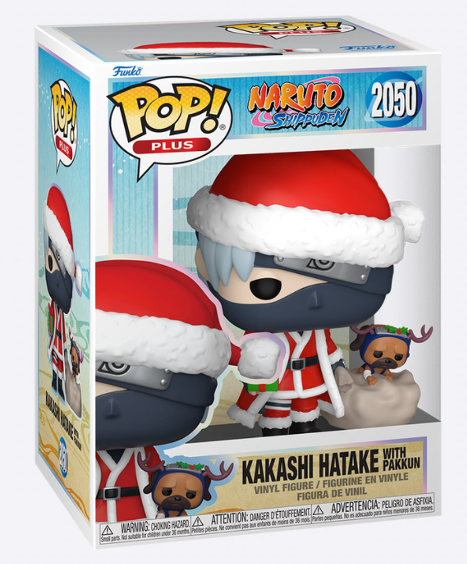 Funko Pop! Animation - Kakashi Hatake with Pakkun (Holiday Outfit)[Plus]