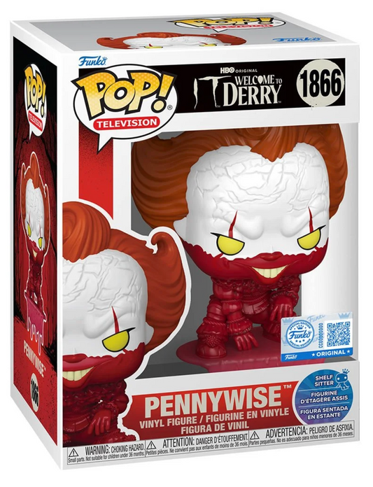 Funko Pop! Television - Pennywise (Shelf Sitter)(Entertaiment Earth Exclusive)