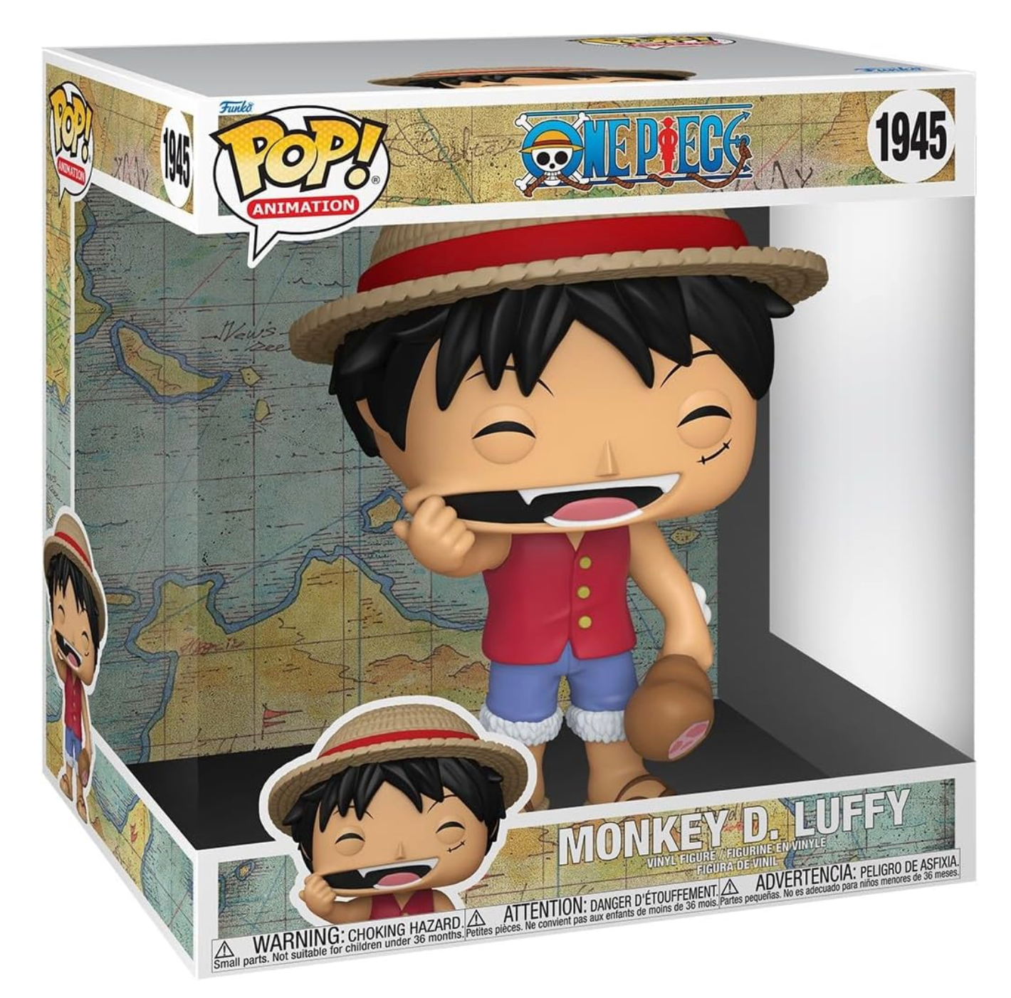 Funko Pop! Animation - Monkey D. Luffy (10 Pulgadas)