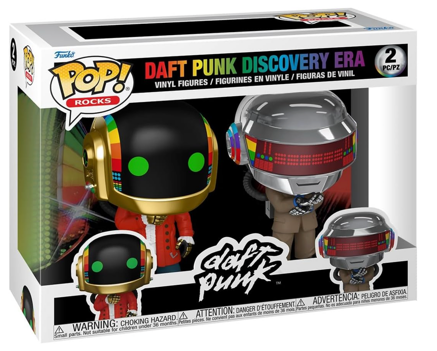 Funko Pop! Rocks - Daft Punk - Discovery Era - 2 Pack