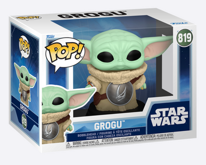 Funko Pop! Star Wars - Grogu with Mudhorn Chest Armor