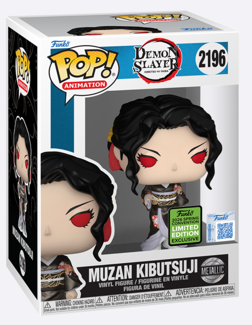 Funko Pop! Animation - Muzan Kibutsuji (Metallic)[2026 Spring Convention LE]