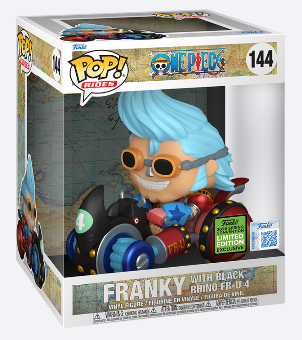 Funko Pop! Animation - Franky with Black Rhino FR-U 4[2026 Spring Convention LE]