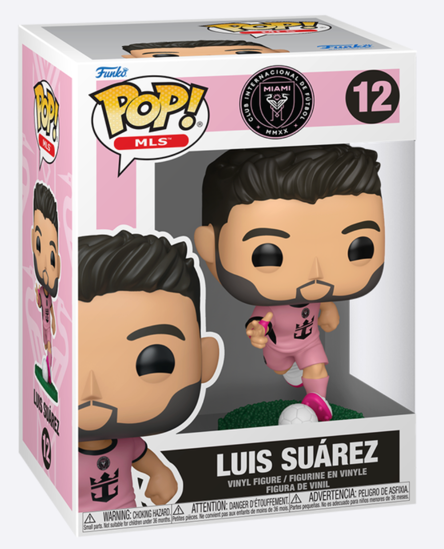 Funko Pop! MLS - Luis Suarez (Pink Uniform)
