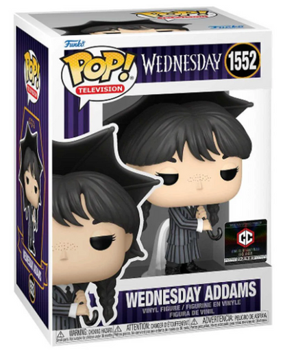 Funko Pop! Television - Wednesday with Umbrella (Chalice Collectibles Exclusive)