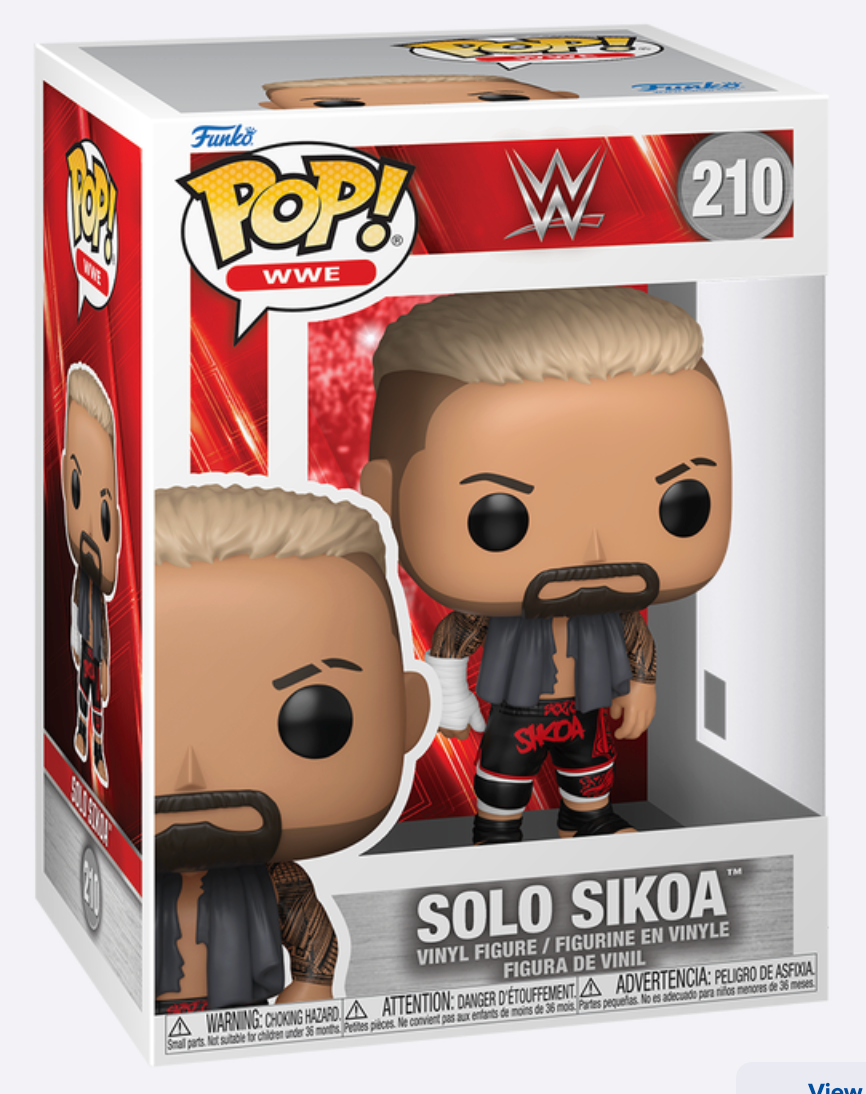 Funko Pop! WWE - Solo Sikoa