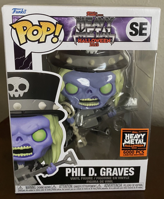 Funko Pop! Funko - Phil D. Graves [Funko Heavy Metal Halloween 2023 - 6000 PCS LE]