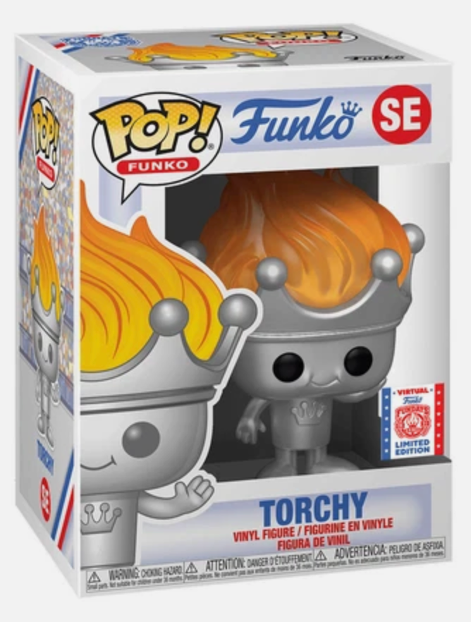 Funko Pop! Funko - Torchy (Virtual Funko Limited Edition)