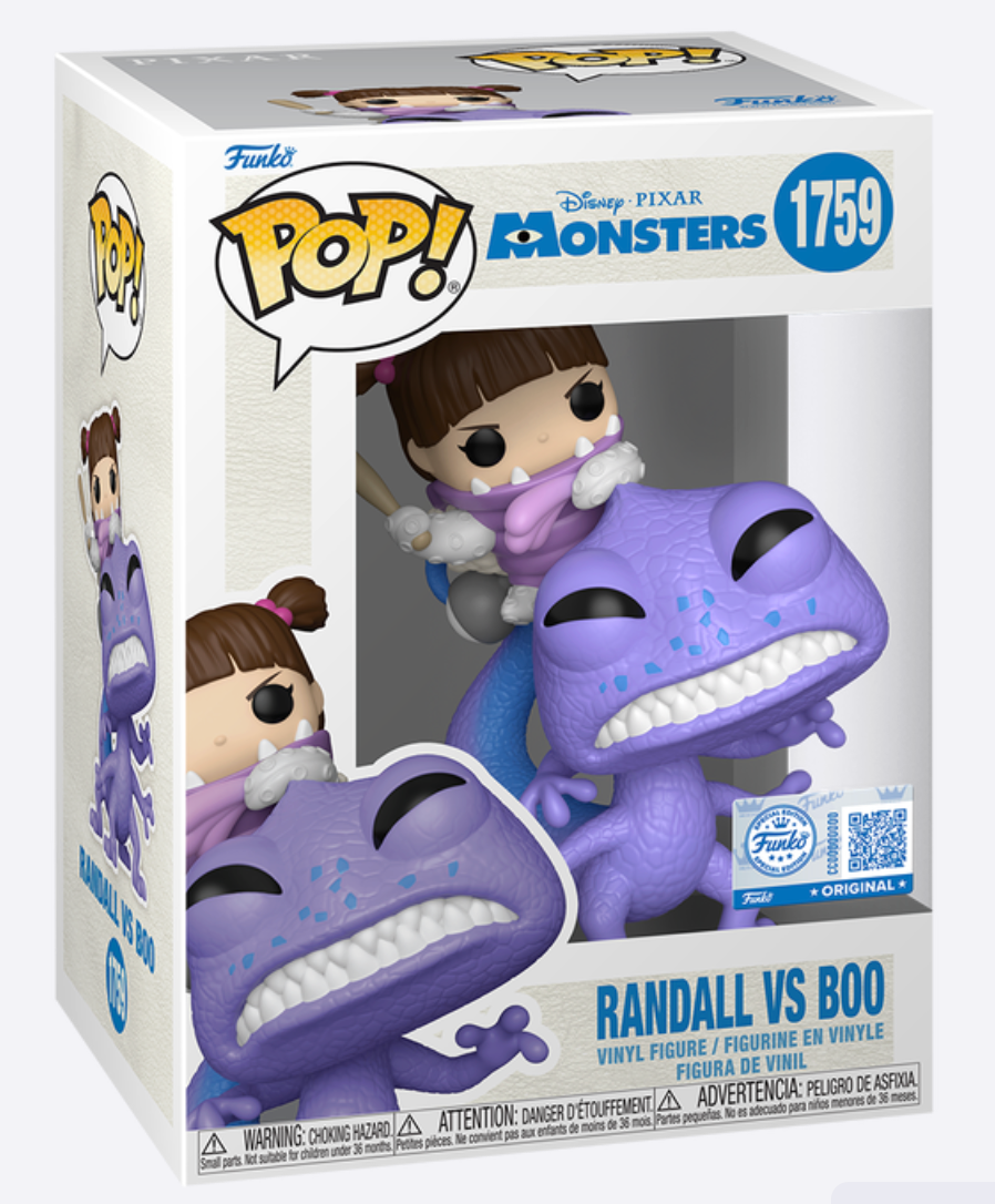 Funko Pop! Disney - Randall vs Boo (Funko Speciality Series)