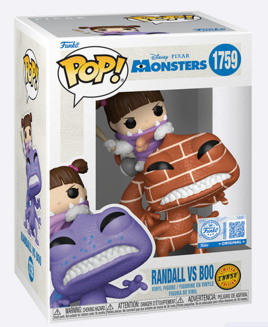 Funko Pop! DIsney - Randall vs Boo (Funko Speciality Series)[Limited Chase Edition]