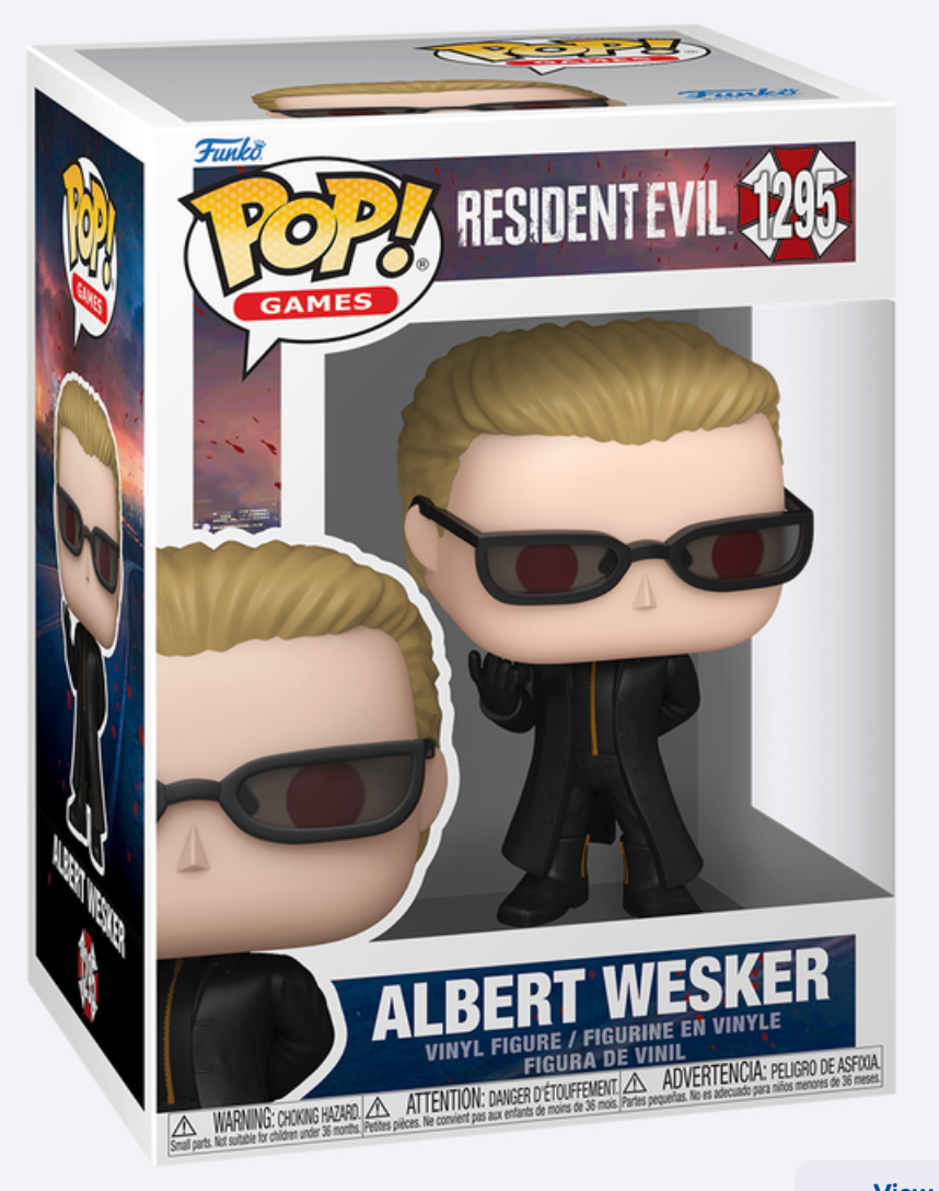 Funko Pop! Games - Albert Wesker
