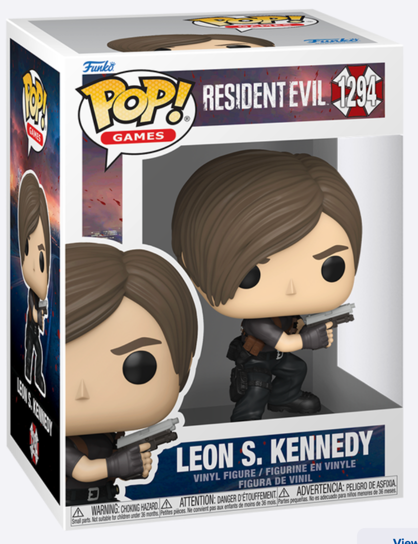 Funko Pop! Games - Leon S. Kennedy