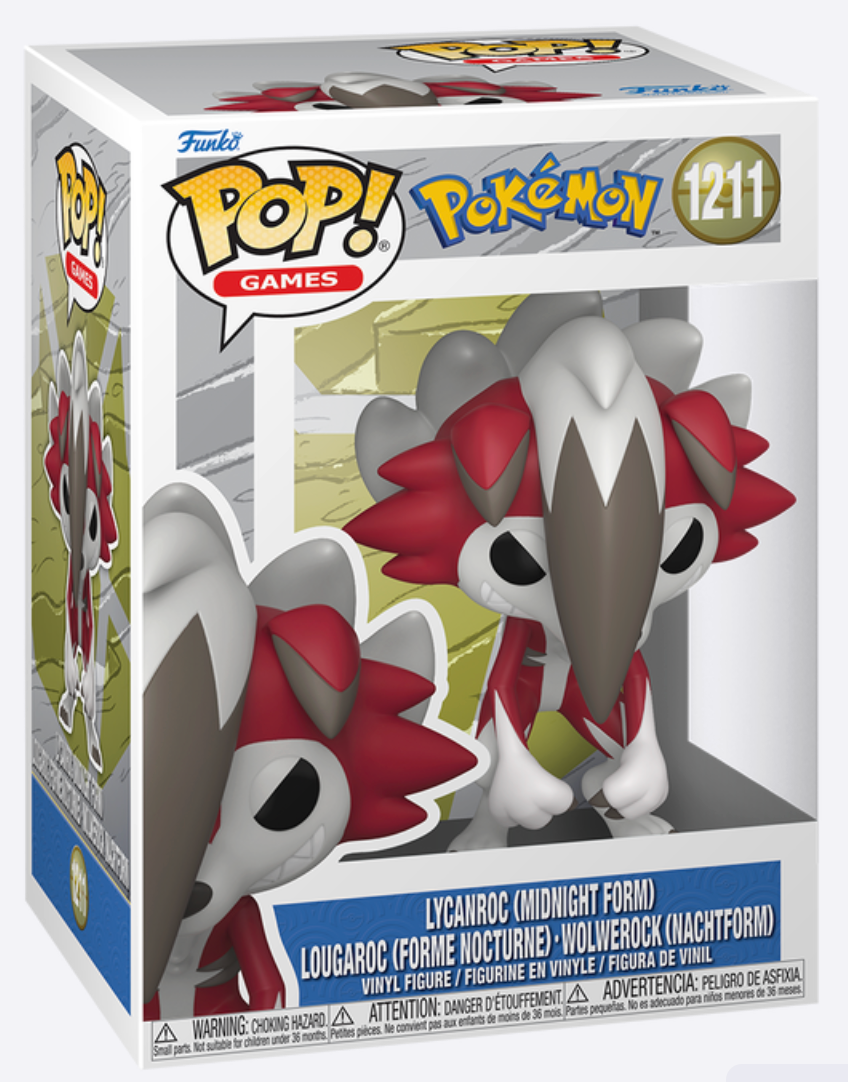 Funko Pop! Pokemon - Lycanroc (Midnight Form)