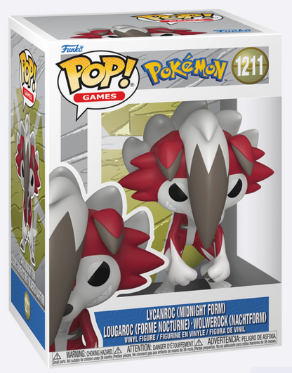 Funko Pop! Pokemon - Lycanroc (Midnight Form)