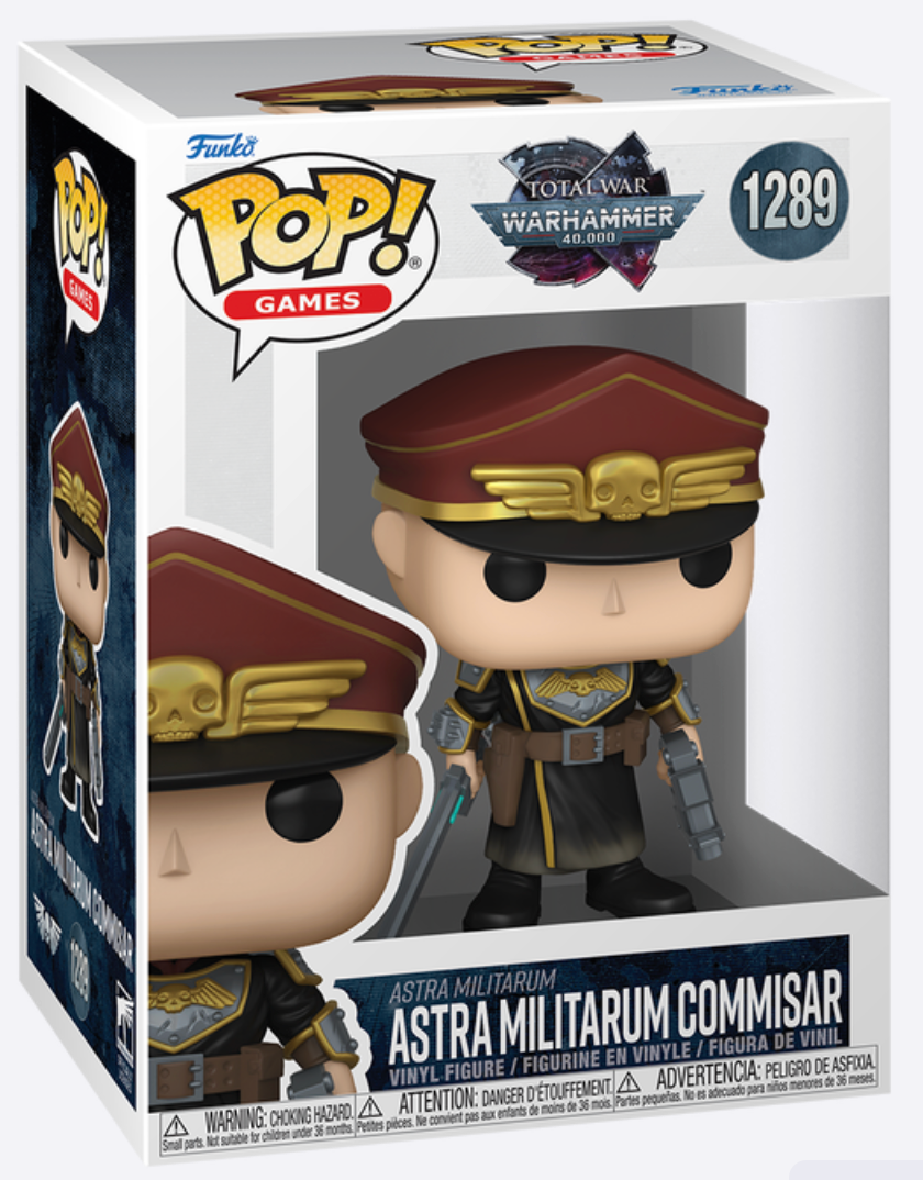 Funko Pop! Games - Astra Militarum Commisar