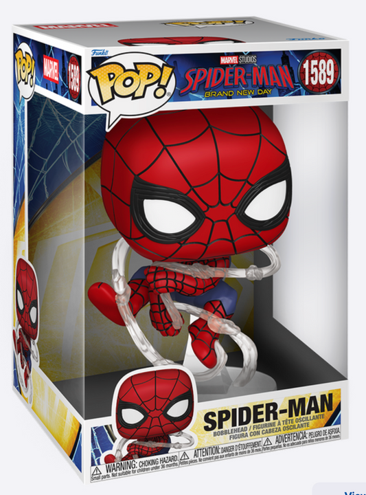 Funko Pop! Jumbo - Spider-Man [10 Pulgadas]