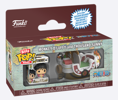 Funko Bitty Pop! Rides - Monkey D. Luffy and Thousand Sunny