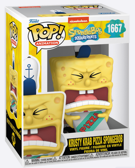 Funko Pop! Animation - Krusty Krab Pizza SpongeBob
