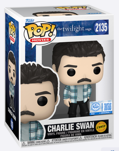 Funko Pop! Movies - Charlie Swan (Funko Shop Exclusive)[Limited Chase Edition]