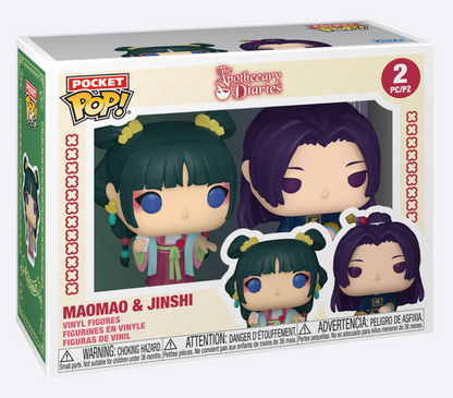 Funko Pop! Animation - Maomao & Jinshi 2-Pack [Pocket Pop!]