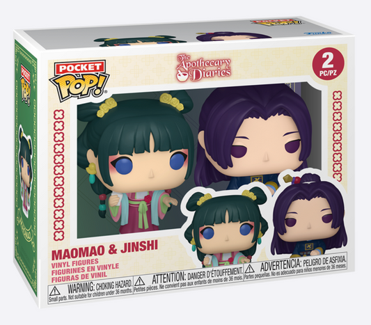 Funko Pop! Animation - Maomao & Jinshi 2-Pack [Pocket Pop!]