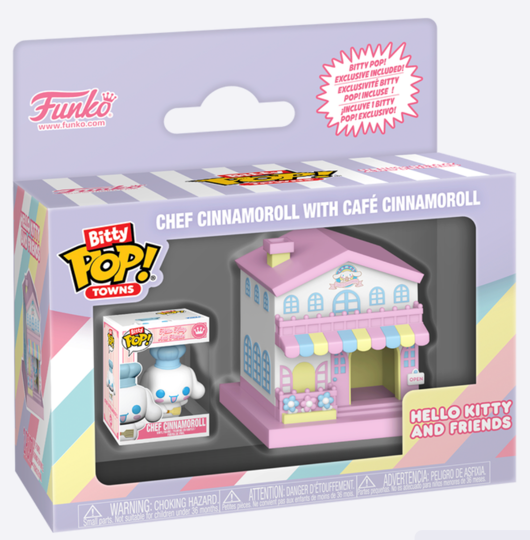 Funko Pop! Sanrio - Chef Cinnamoroll and Café Cinnamoroll