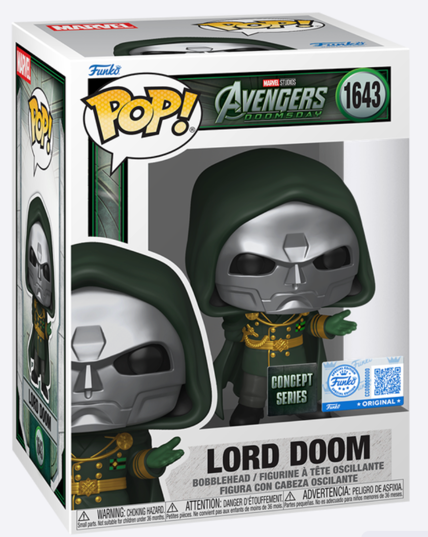 Funko Pop! Marvel - Lord Doom (Concept Series)[Funko Shop Exclusive]